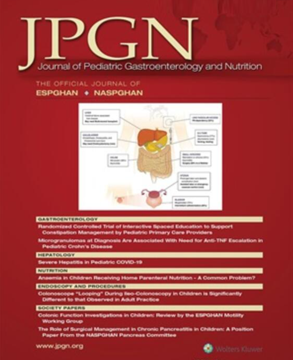 Journal of Pediatric Gastroenterology & Nutrition 2022 Full Archives